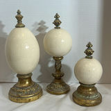 Set of Three Decorative Finials - thumbnail 1 of 5