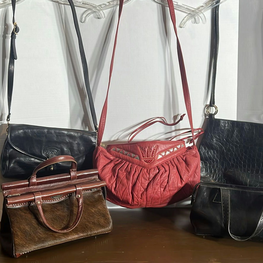 Collection of Vintage Handbags and Shoulder Bags - image 1 of 15