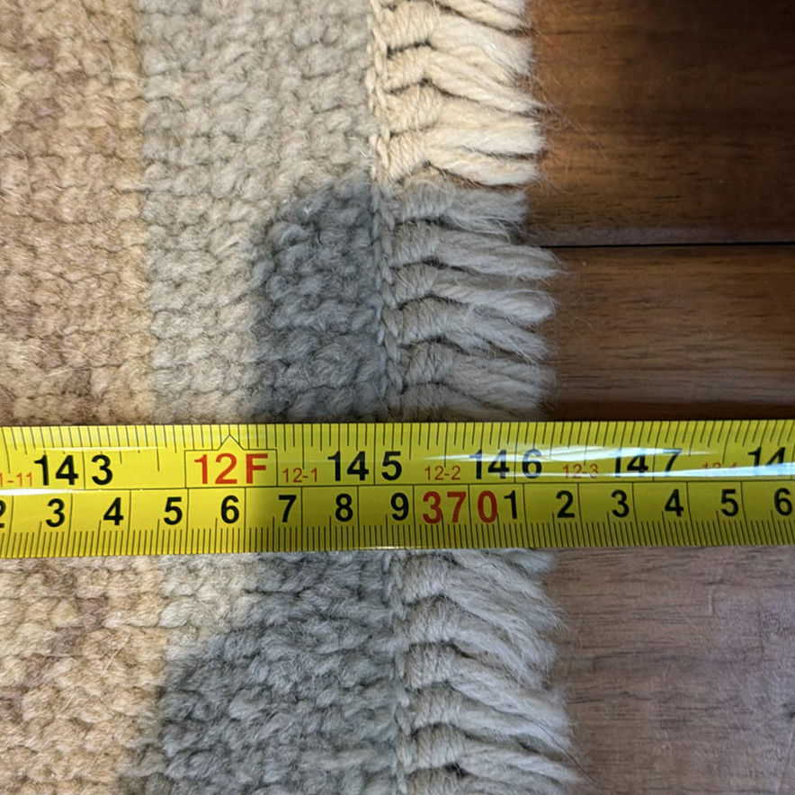 Patterned Area Rug with Fringe - image 6 of 6