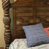 Wood Four-Poster Bed Frame - thumbnail 5 of 8