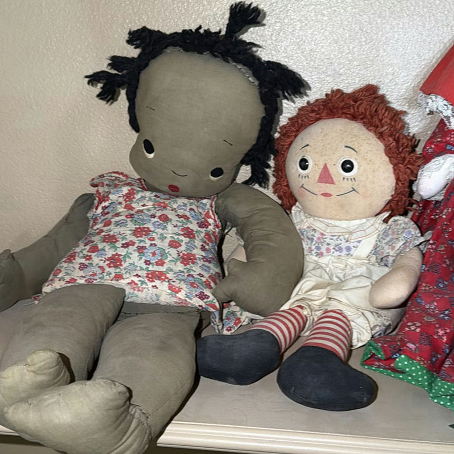 Collection of Vintage Cloth and Porcelain Dolls - image 2 of 8