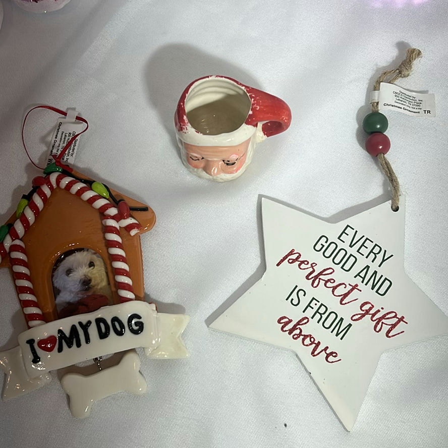 Assorted Christmas Ornaments and Decorative Items - image 2 of 5