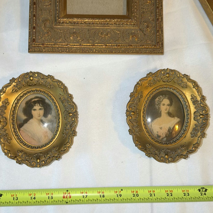 Collection of Framed Artwork and Decorative Gold-Tone Frames - image 3 of 8