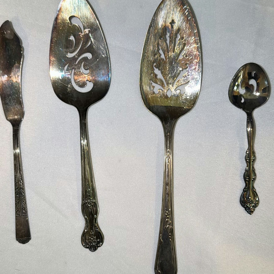 Assorted Silver-Tone Serving Pieces and Trays - image 4 of 8