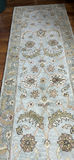 Legacy Collection LE-75 Aqua Wool Runner Rug 2.6 x 9.0 - thumbnail 3 of 8
