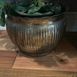 Artificial Plant in Metal Planter and Wooden Magazine Rack with Magazines - thumbnail 2 of 9