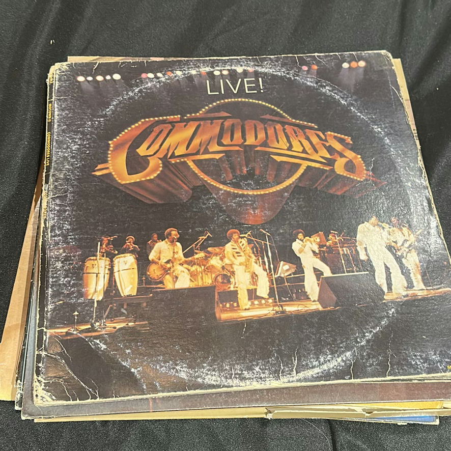 Collection of Vinyl Record Albums by Otis Redding, Commodores, and Rod Stewart - image 3 of 18