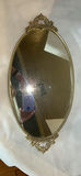 Decorative Porcelain Vanity Set with Mirrored Tray - thumbnail 8 of 8