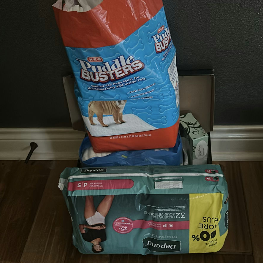 Cleaning Supplies, Pet Training Pads, and Depend Underwear - image 2 of 4