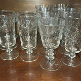 Decorative China Dinnerware and Glassware Set - thumbnail 2 of 13