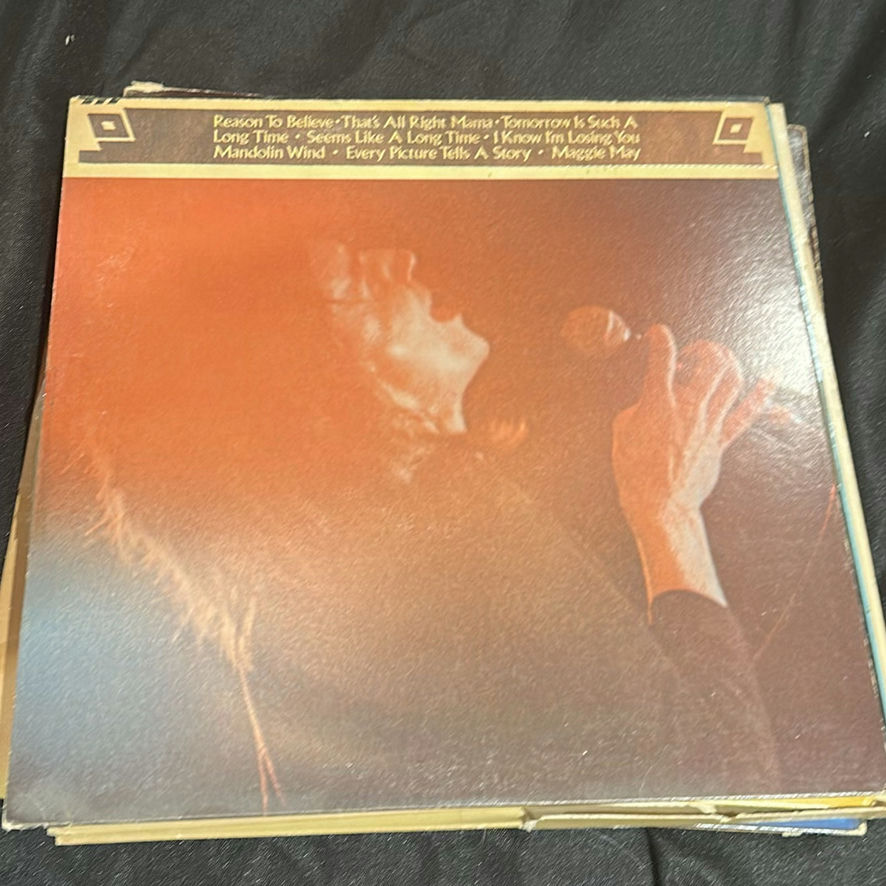 Collection of Vinyl Record Albums by Otis Redding, Commodores, and Rod Stewart - image 5 of 18