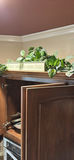 Decorative Ceramic Pitchers, Church Model, Vase, Faux Greenery, and Wall Sign - thumbnail 3 of 5