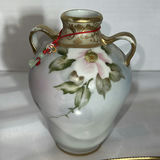 Decorative Porcelain Vanity Set with Mirrored Tray - thumbnail 2 of 8