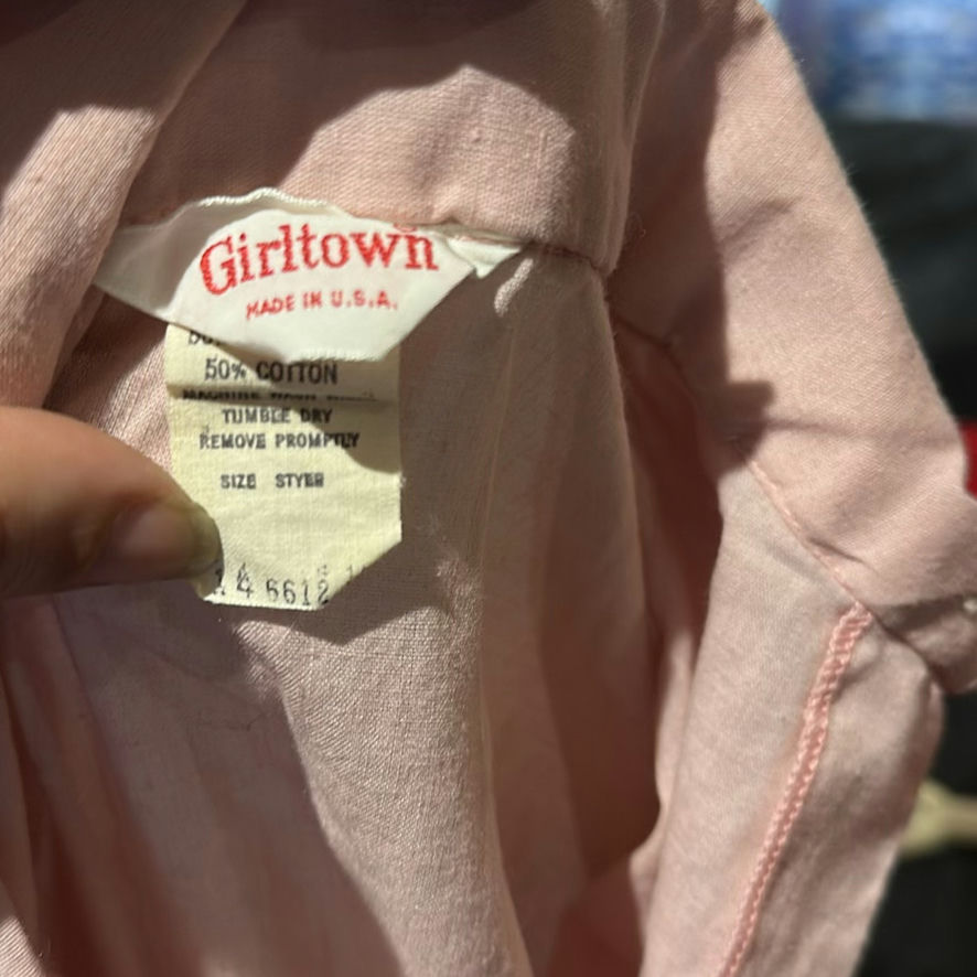 Children's Red Dress and Pink Girltown Shirt - image 5 of 19