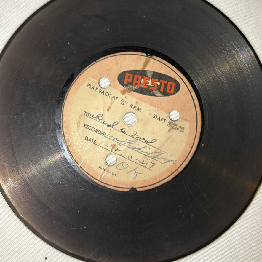 Collection of Presto and Duodisc Acetate Records - image 6 of 8