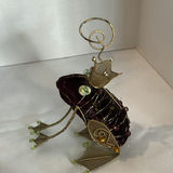 Decorative Music Box, Framed Silhouette Art, and Vintage Style Decor Items - thumbnail 8 of 9