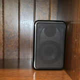 Books, Elephant Figurines, and Speaker on Wooden Bookshelf - thumbnail 9 of 17
