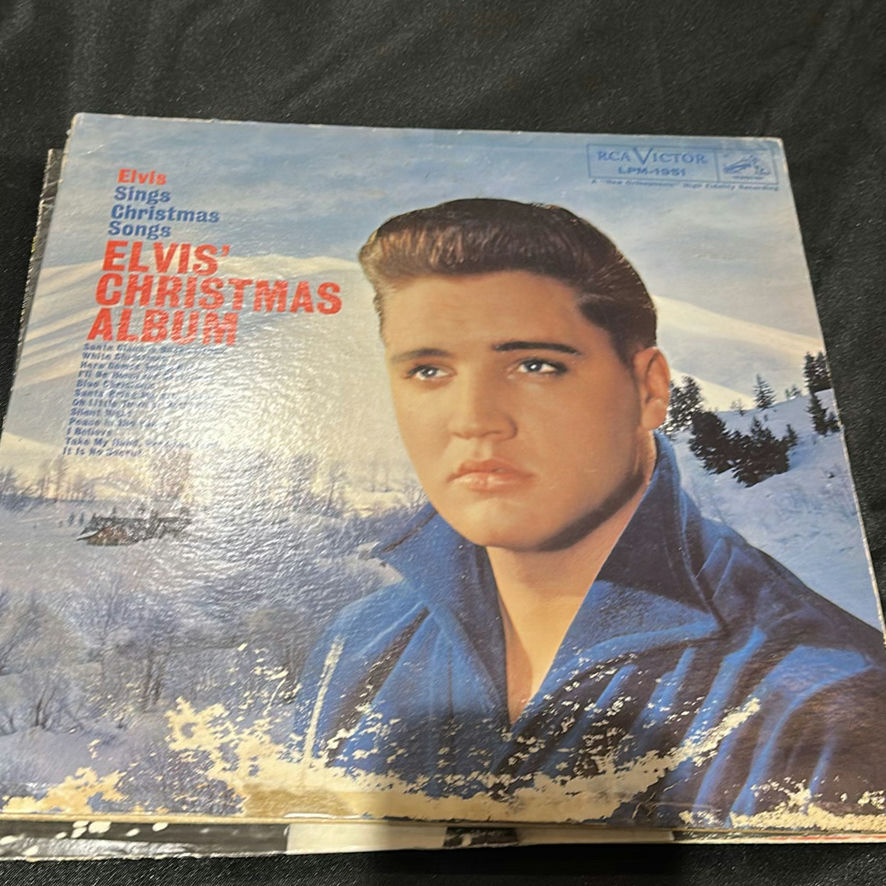 Elvis Presley and The Beatles Vinyl Record Albums - image 1 of 11