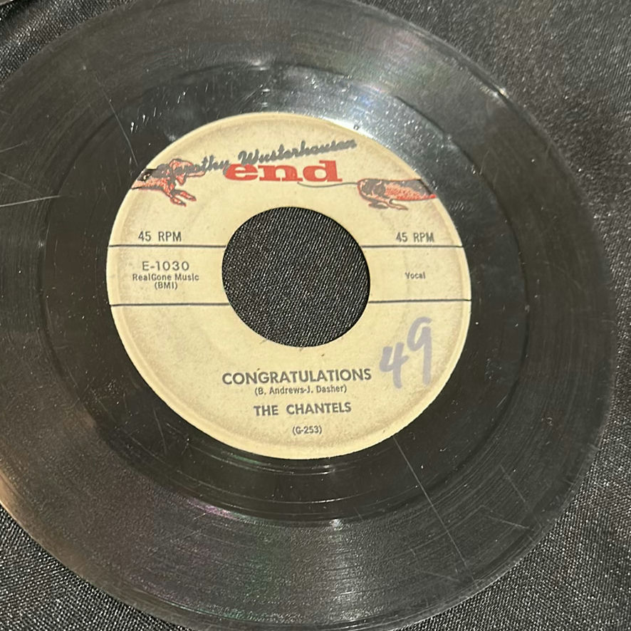 Collection of 45 RPM Vinyl Records - image 5 of 7