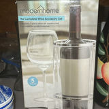 Assorted Vases, Glassware, and Modernhome Wine Accessory Set - thumbnail 4 of 11