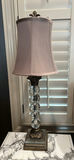 Two Decorative Crystal Table Lamp - thumbnail 1 of 6