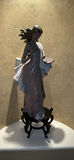 Female Artist Figurine on Wooden Stand - thumbnail 2 of 5