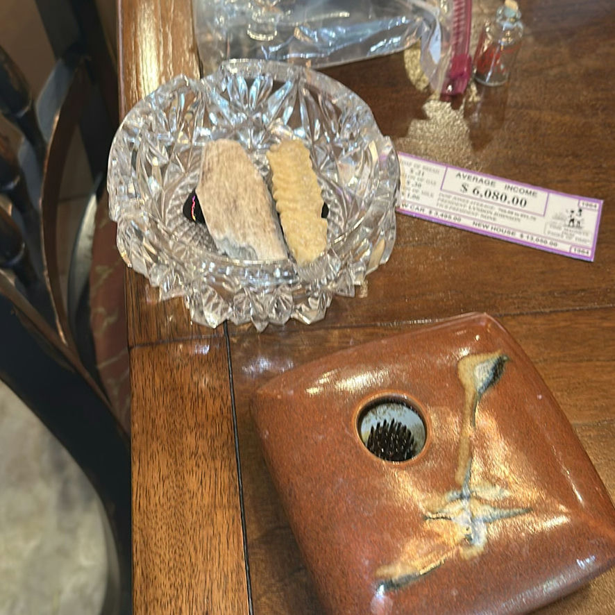 Wood China Cabinet with Tiffany & Co. China, Glassware, and Decorative Items - image 12 of 16