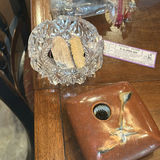 Wood China Cabinet with Tiffany & Co. China, Glassware, and Decorative Items - thumbnail 12 of 16