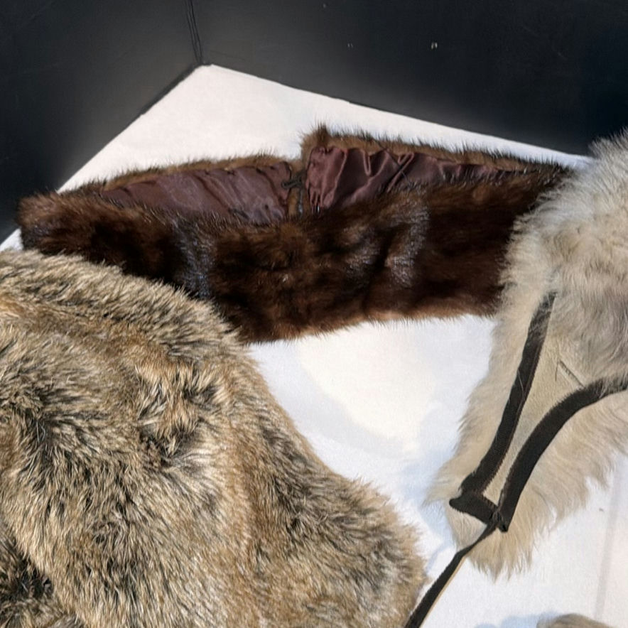 Collection of Fur Hats and Fur Tail Accessory - image 8 of 9