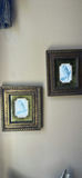 Two Framed Bird Prints and Angel Figurine - thumbnail 1 of 7