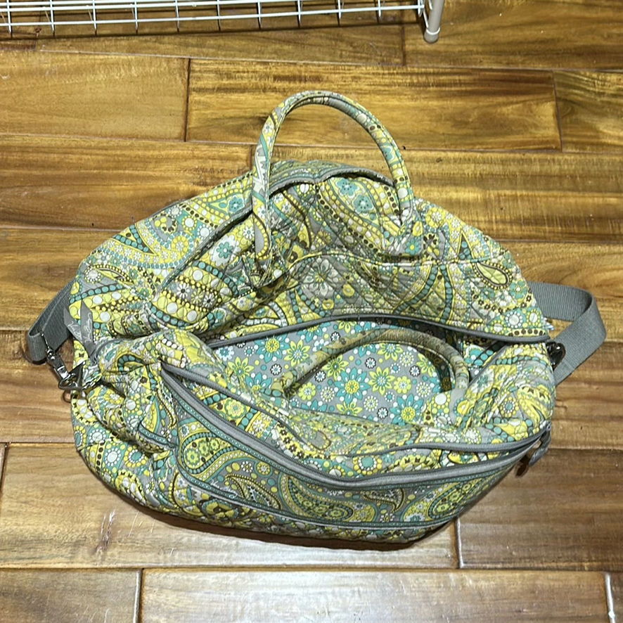 Vera Bradley Duffel Bag and Two Pairs of Sandals - image 2 of 9