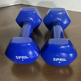 Evoland Mini Exercise Bike and Pair of SPRI 5 lb Dumbbells - thumbnail 2 of 5