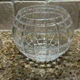 Glass Bowl and Red Glass Candle Holders - thumbnail 3 of 4