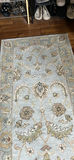 Legacy Collection LE-75 Aqua Wool Runner Rug 2.6 x 9.0 - thumbnail 4 of 8