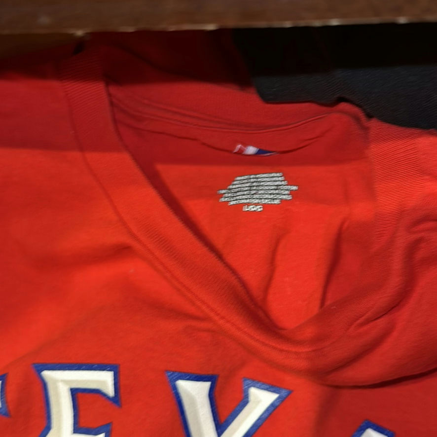 Assorted Graphic T-Shirts Including Texas and Newport Blue Shirts - image 5 of 8