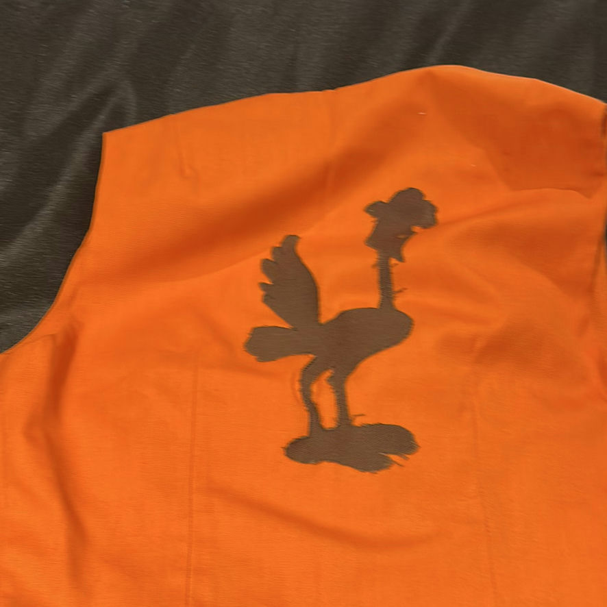 Orange Costume Clothing Set with Vest, Skirt, and Dress - image 3 of 5
