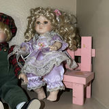 Collection of Dolls, Teddy Bear, and Santa Figure - thumbnail 10 of 10