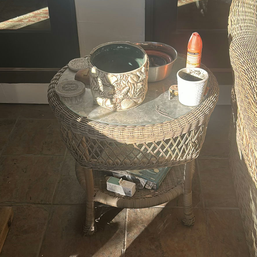 Wicker Patio Furniture Set - image 5 of 5