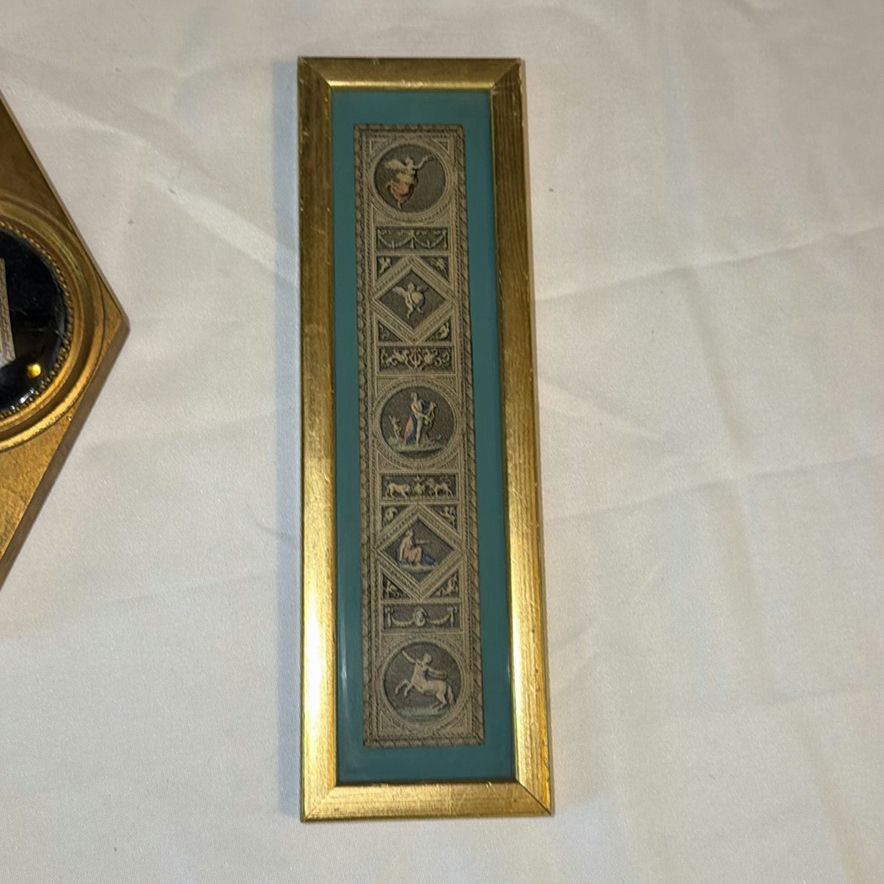Collection of Framed Artwork and Decorative Gold-Tone Frames - image 5 of 8