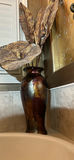 Decorative Vase with Artificial Leaf Arrangement - thumbnail 5 of 5