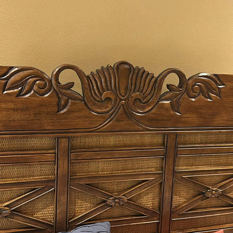 Wood Four-Poster Bed Frame - image 7 of 8
