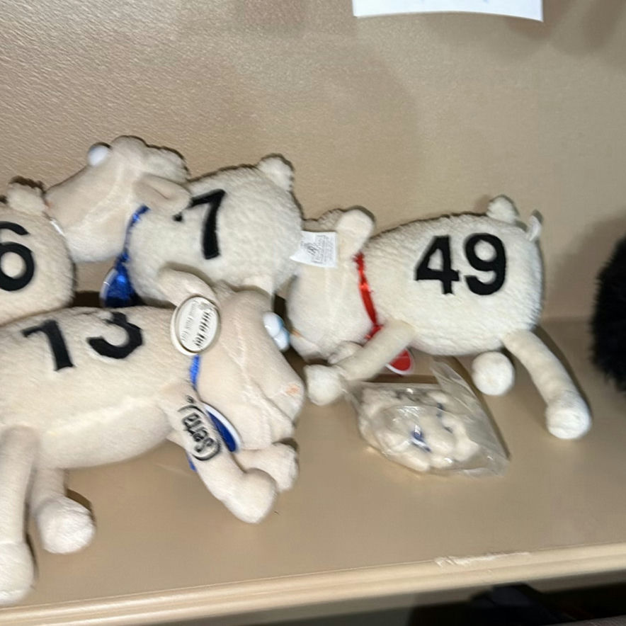 Serta Counting Sheep Plush Toys and Black Plush Dog - image 1 of 5