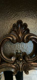 Ornate Wall Mirror and Black Bathroom Accessories - thumbnail 2 of 7
