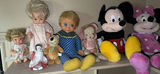 Collection of Dolls and Plush Character Toys - thumbnail 1 of 8