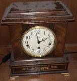 Decorative Chest, Red Carved Decor, Figurines, Clock, and Assorted Home Decor Items - thumbnail 10 of 11