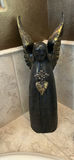Decorative Angel Figurines, Bird Statues, and Wooden Cross - thumbnail 3 of 5
