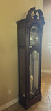 Wooden Grandfather Clock and Potted Artificial Plant - thumbnail 5 of 7