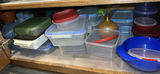 Assorted Plastic Food Storage Containers and Household Items - thumbnail 6 of 6