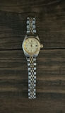 Faux Rolex Two-Tone Metal Wristwatch - thumbnail 1 of 7