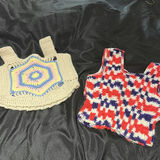 Two Crocheted Adult Small Shirts - thumbnail 3 of 3